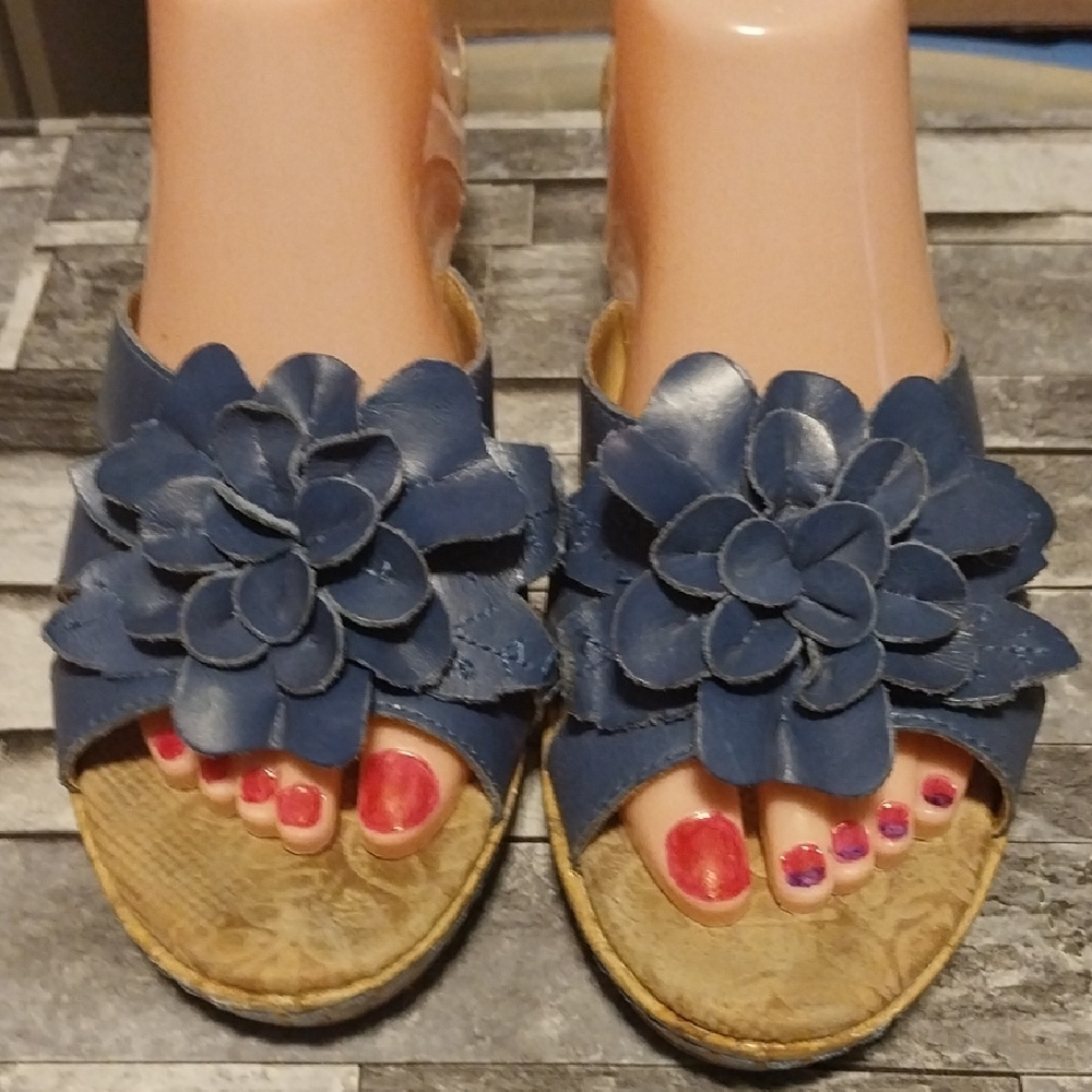 Born Concepts Slipon Wedge Sandals
